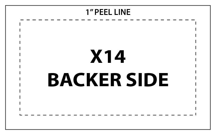 Exterior Legal Label