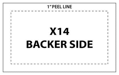 Exterior Legal Label